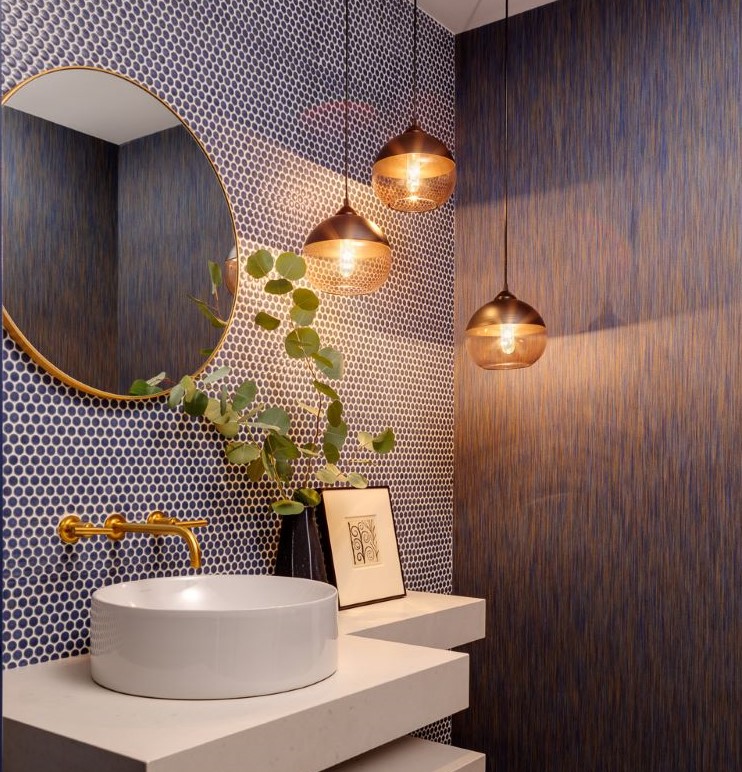 Featured on Houzz - The Top 10 Powder Rooms of 2020